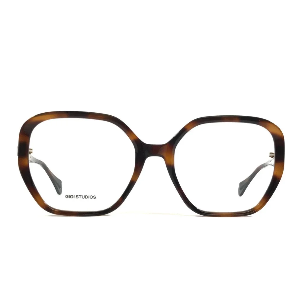 Gigi Studios Eyeglasses Frames ACID 6940/2 Tortoise Butterfly Full Rim 53-19-140